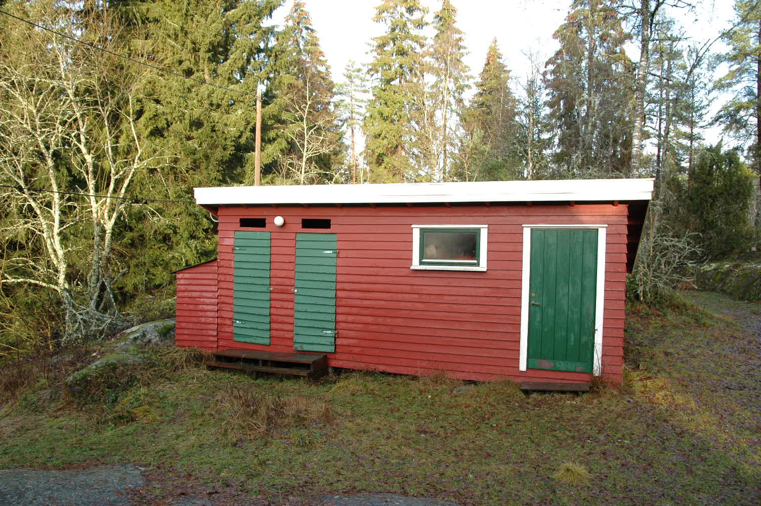 Utedo og vedbod